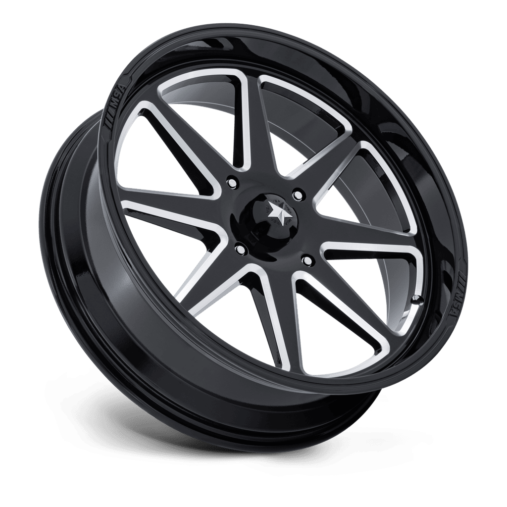 Felga aluminiowa M54 SPARK UTV Gloss Black Milled MSA - Image 2