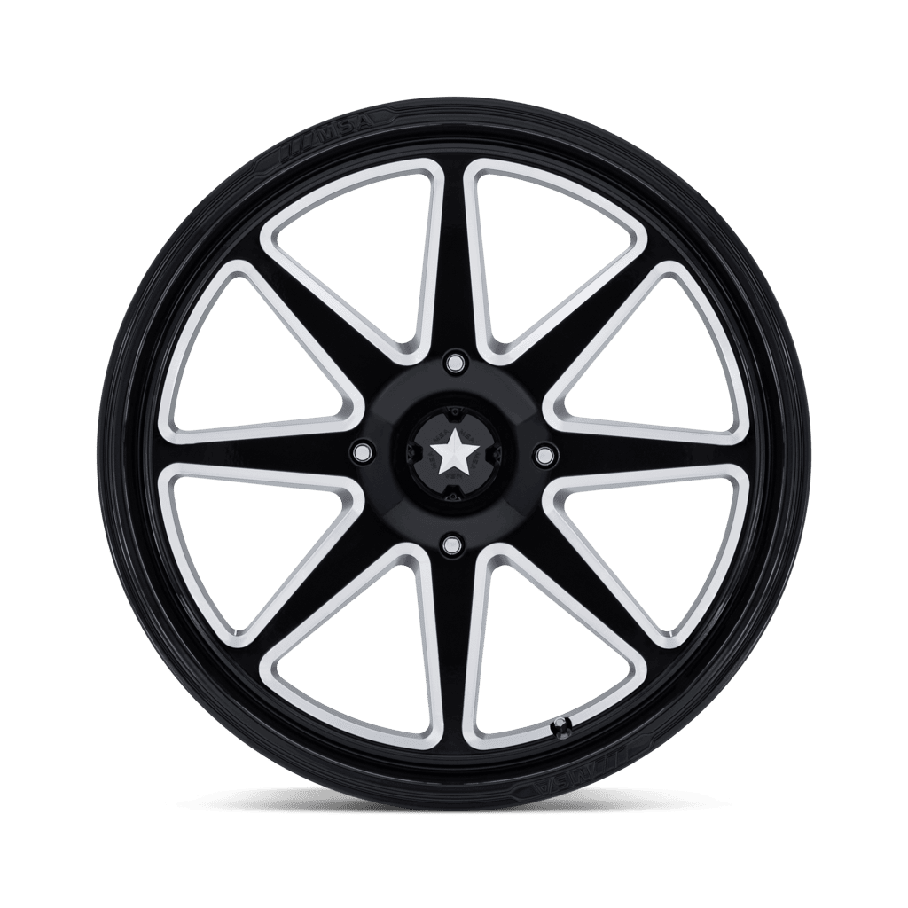 Felga aluminiowa M54 SPARK UTV Gloss Black Milled MSA - obrazek 3