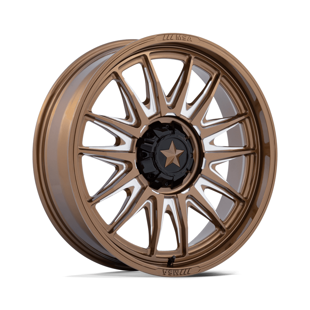 Felga aluminiowa M55 COMMANDER UTV Gloss Bronze Milled MSA
