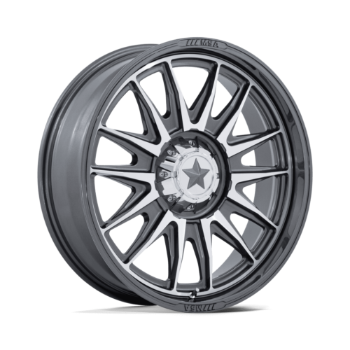 Felga aluminiowa M55 COMMANDER UTV Platinum W/ Machined Face MSA