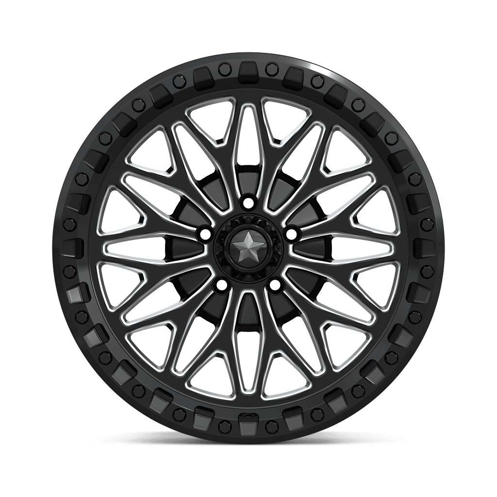 Felga aluminiowa MA53 BOLO UTV BEADLOCK Gloss Black Milled MSA - obrazek 2