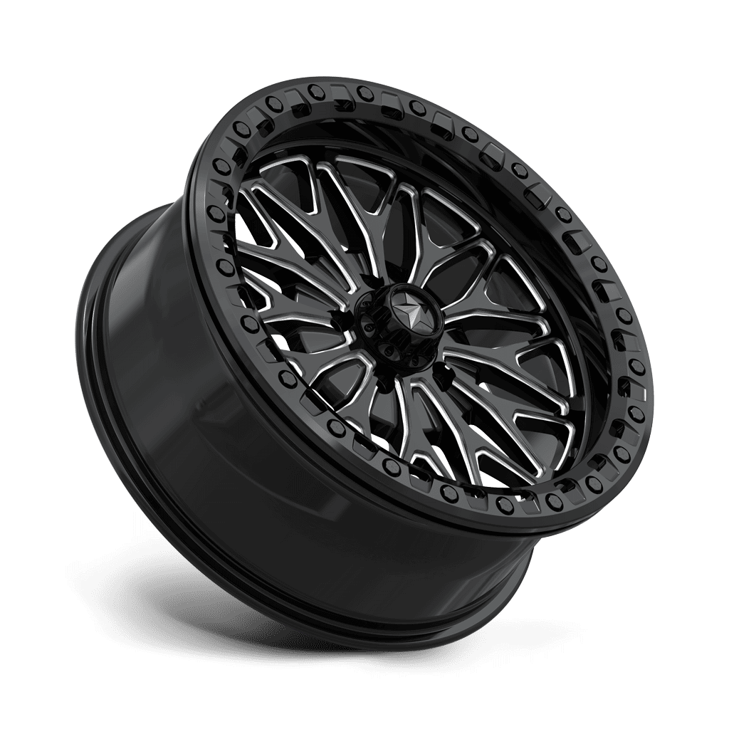 Felga aluminiowa MA53 BOLO UTV BEADLOCK Gloss Black Milled MSA - obrazek 3