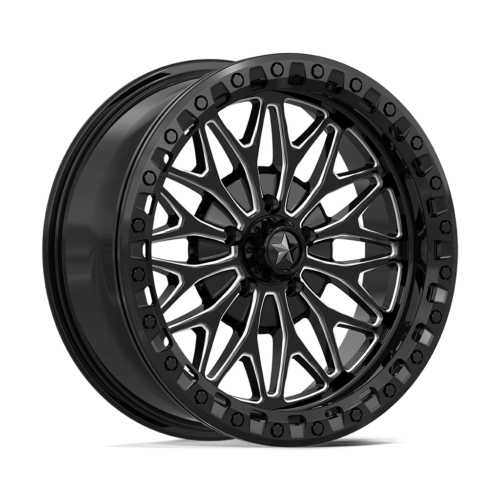 Felga aluminiowa MA53 BOLO UTV BEADLOCK Gloss Black Milled MSA