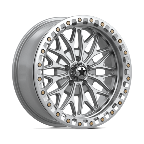 Felga aluminiowa MA53 BOLO UTV BEADLOCK Gloss Silver W/ Machined Face MSA