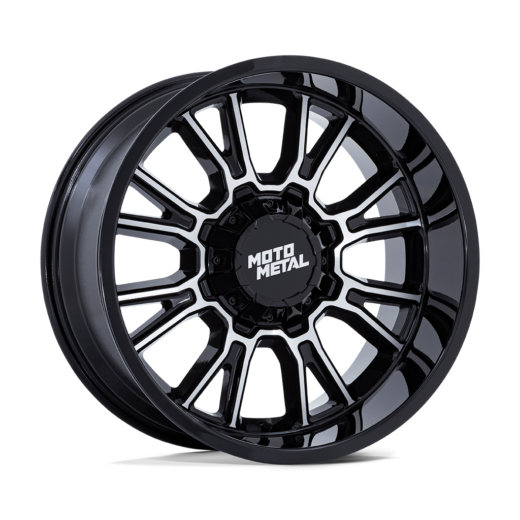 Felga aluminiowa MO810 LEGACY Gloss Black Machined MOTO METAL