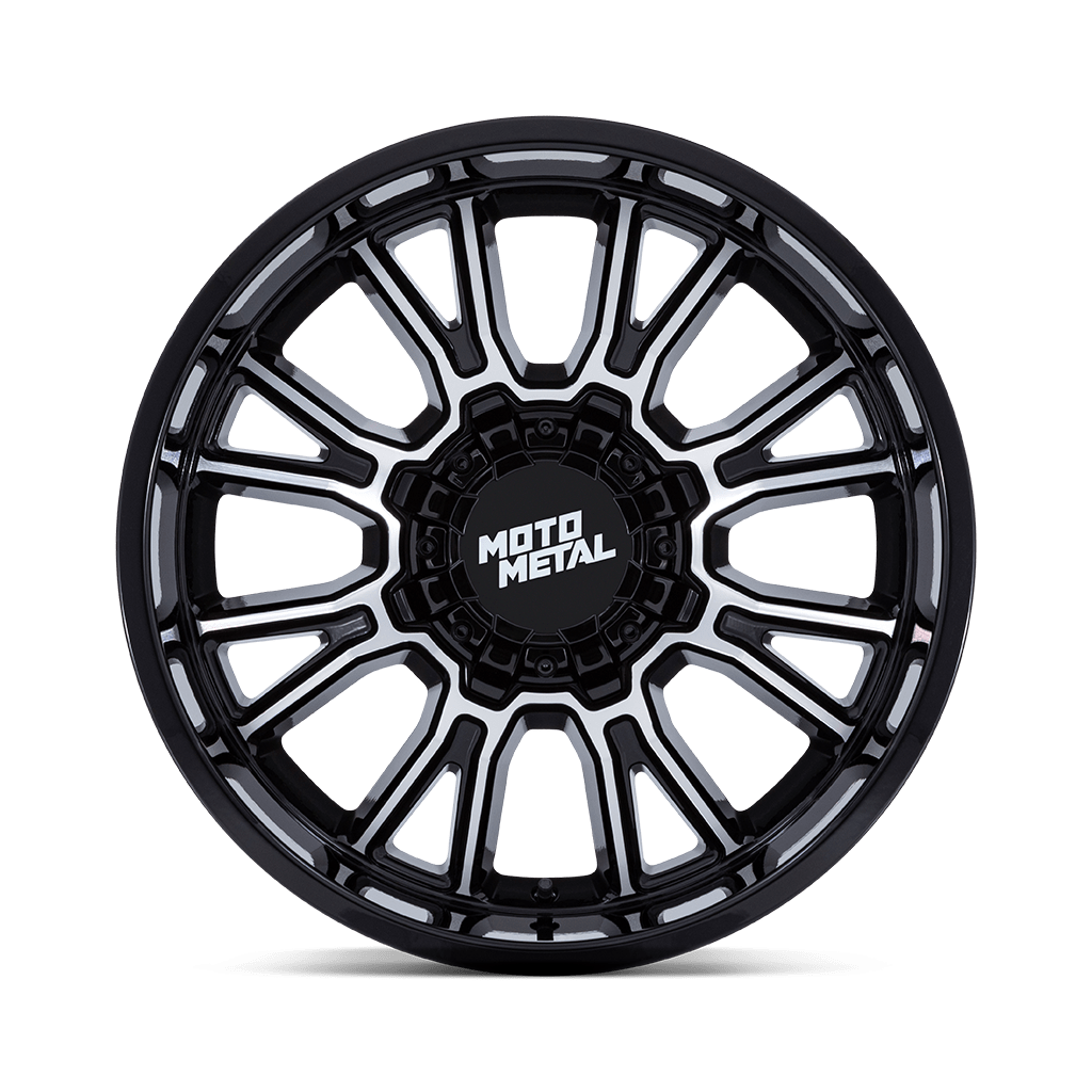 Felga aluminiowa MO810 LEGACY Gloss Black Machined MOTO METAL - obrazek 2