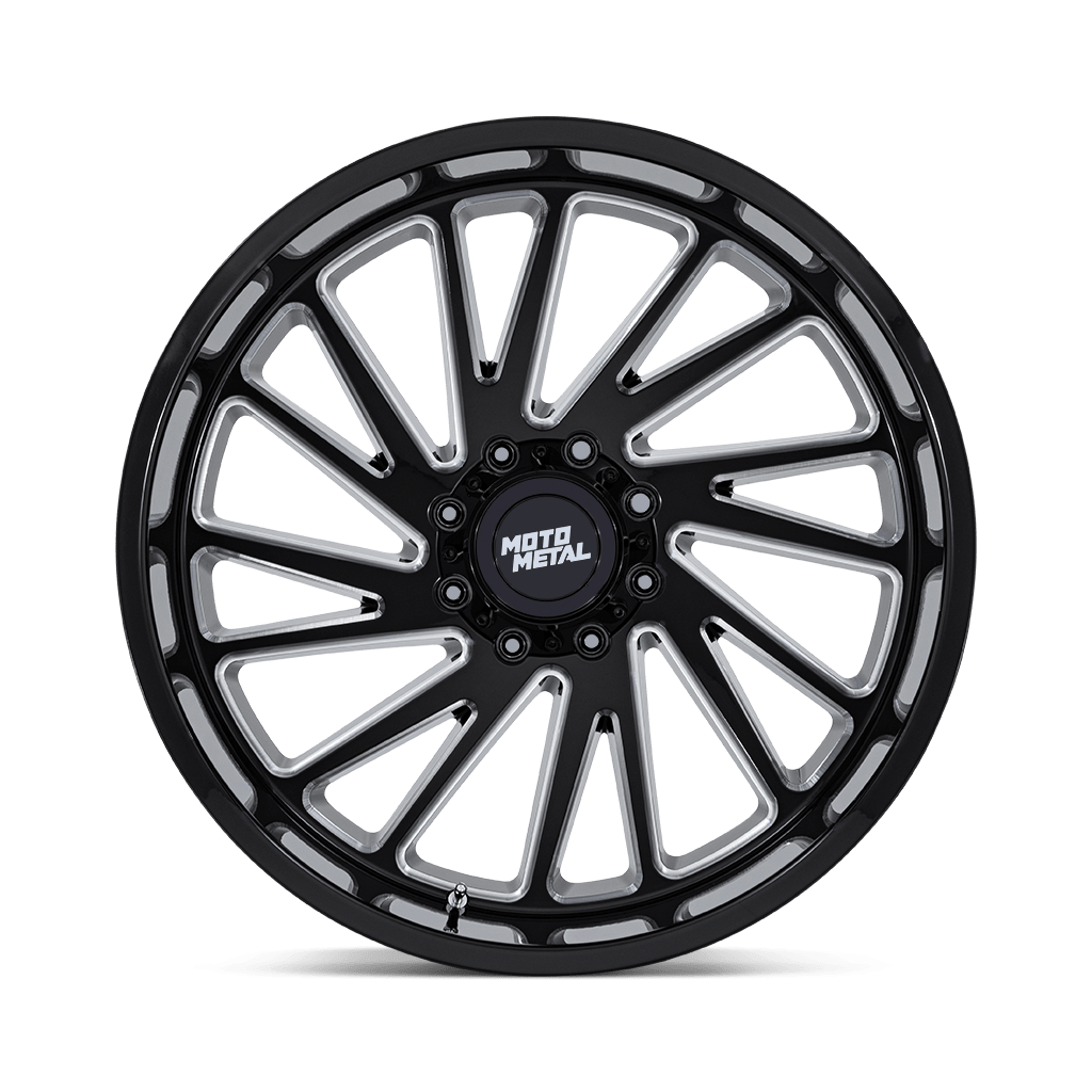Felga aluminiowa MO811 COMBAT Gloss Black Milled MOTO METAL - obrazek 2