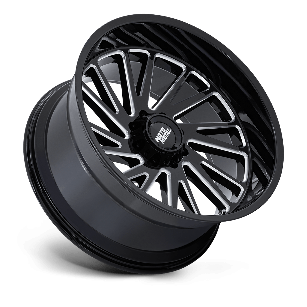 Felga aluminiowa MO811 COMBAT Gloss Black Milled MOTO METAL - obrazek 3