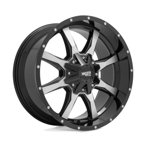 Felga aluminiowa MO970 Gloss Black Machined MOTO METAL