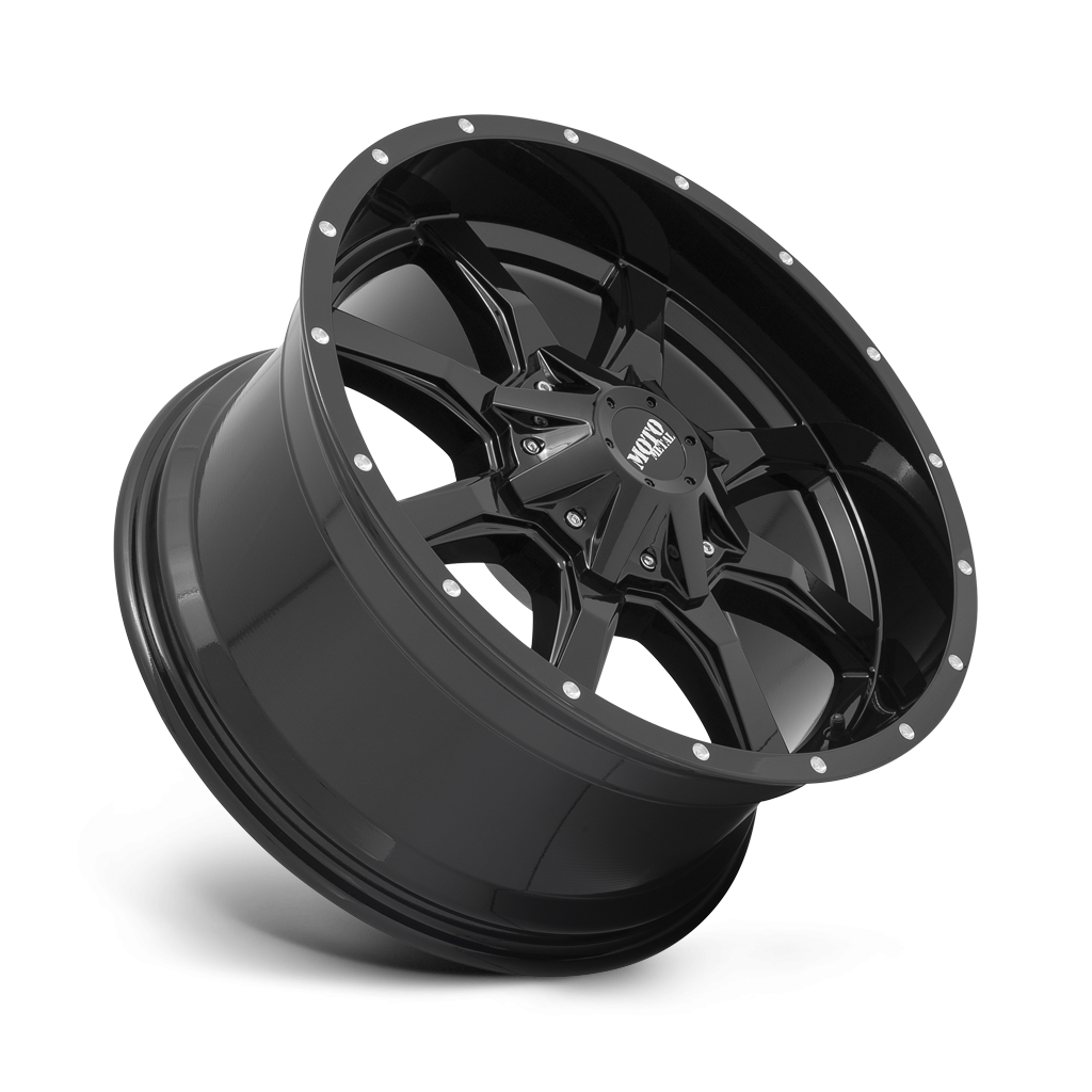 Felga aluminiowa MO970 Gloss Black Milled MOTO METAL - obrazek 2