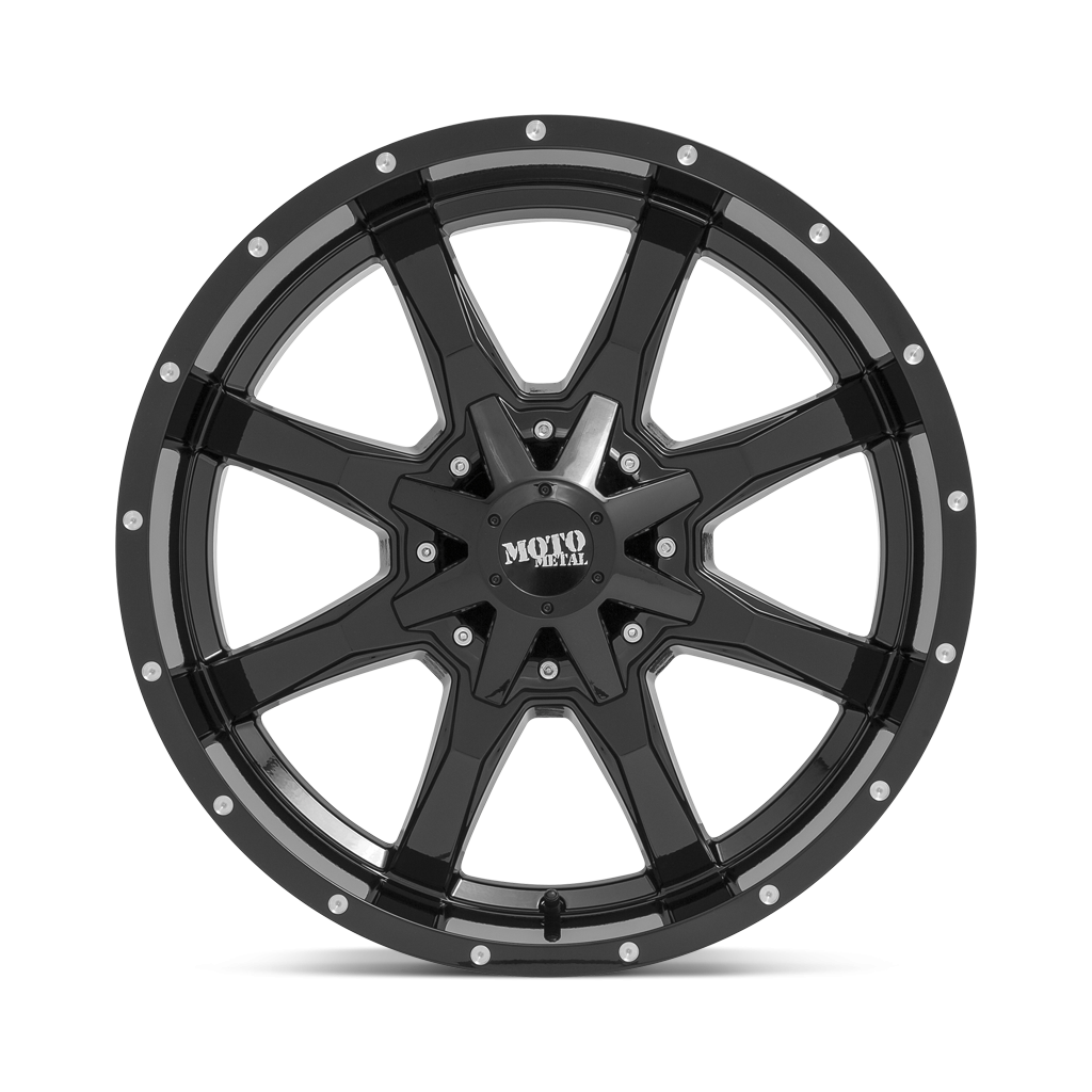 Felga aluminiowa MO970 Gloss Black Milled MOTO METAL - obrazek 3