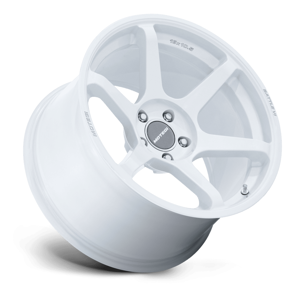 Felga aluminiowa MR160 BATTLE VI Matsuri White Pearl MOTEGI RACING - obrazek 2