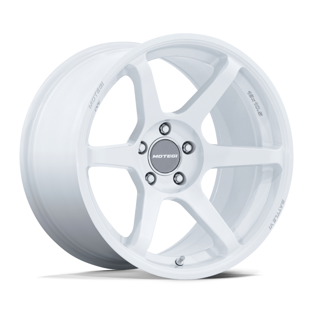 Felga aluminiowa MR160 BATTLE VI Matsuri White Pearl MOTEGI RACING