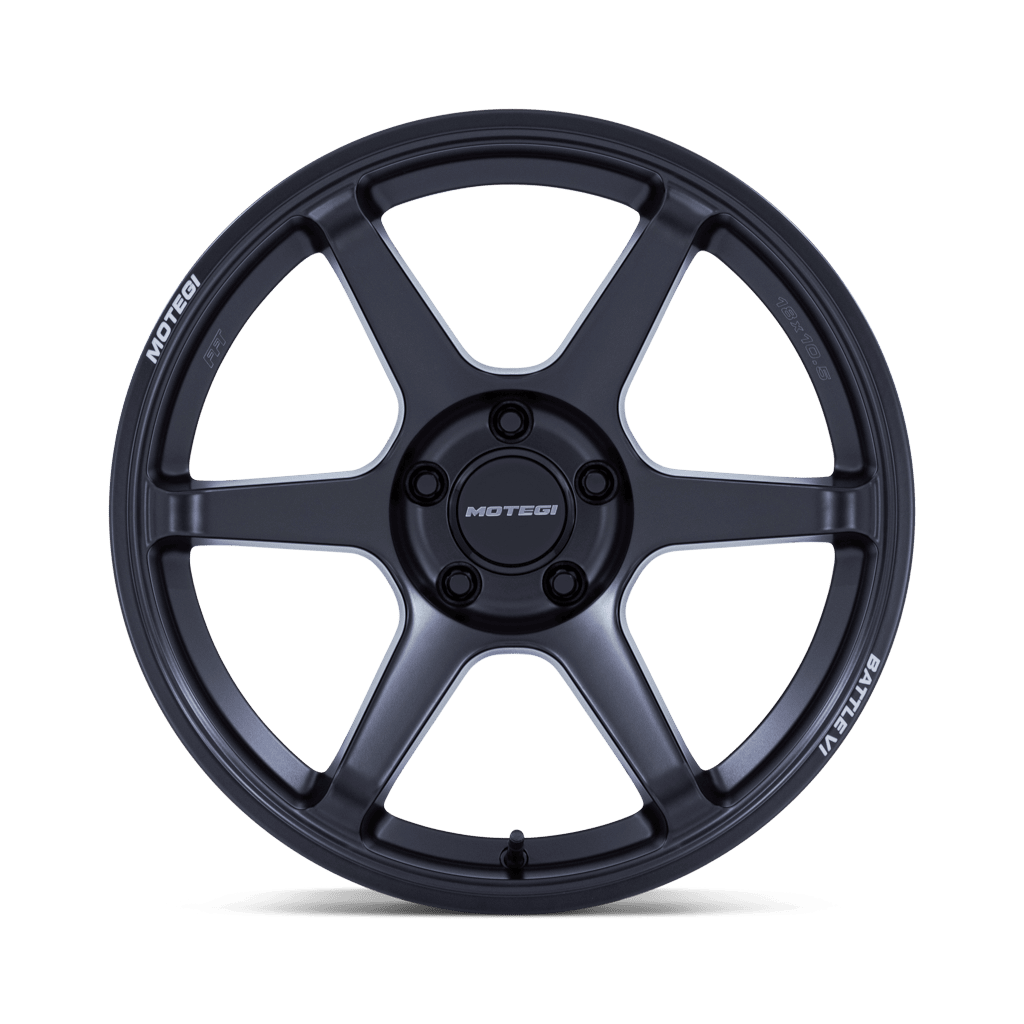 Felga aluminiowa MR160 BATTLE VI Matte Blackbird Metallic MOTEGI RACING - obrazek 2