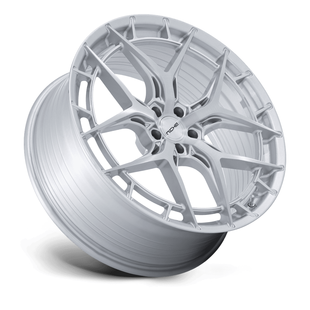 Felga aluminiowa NC286 RIVIERA Gloss Silver W/ Brushed Face NICHE ROAD WHEELS - Image 3