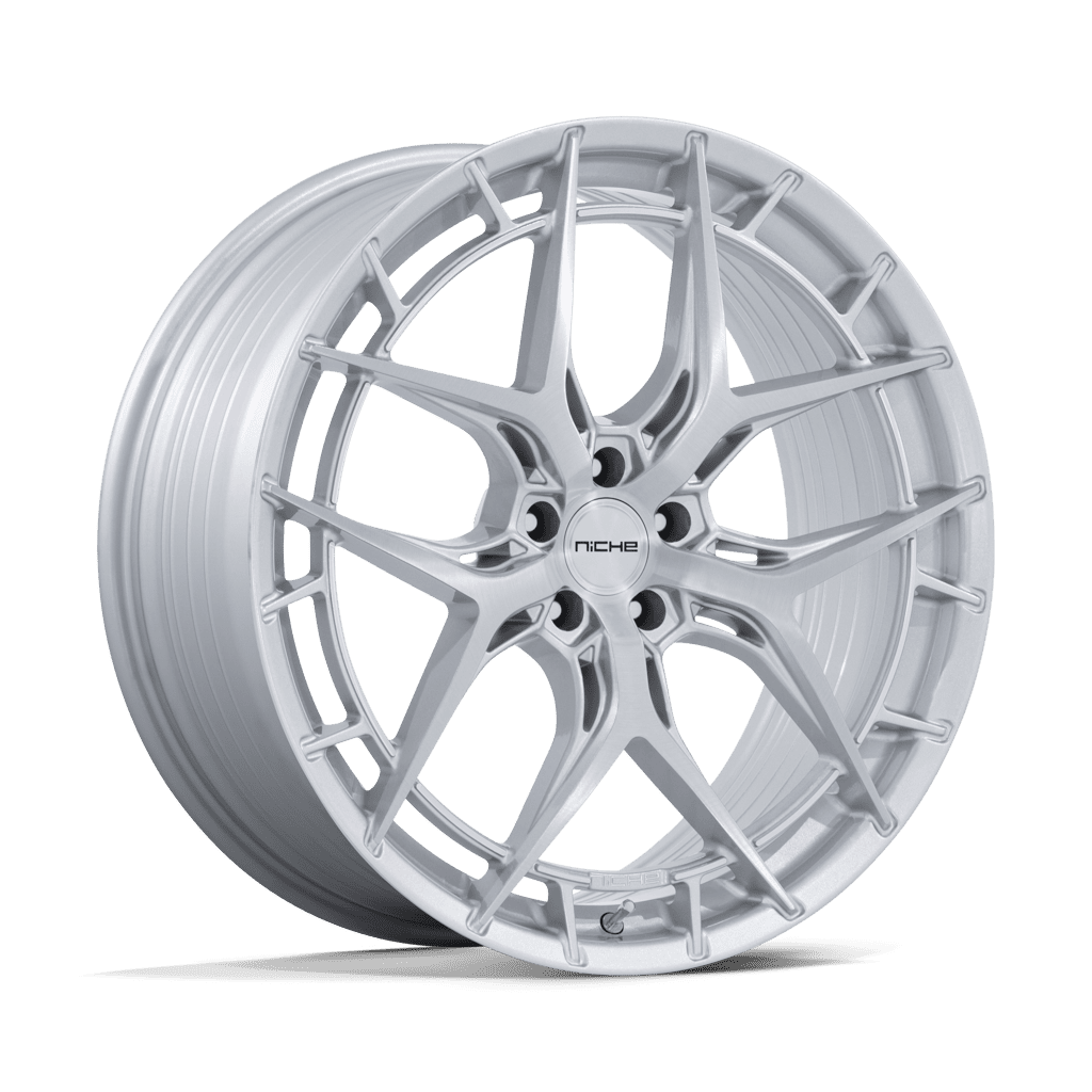Felga aluminiowa NC286 RIVIERA Gloss Silver W/ Brushed Face NICHE ROAD WHEELS