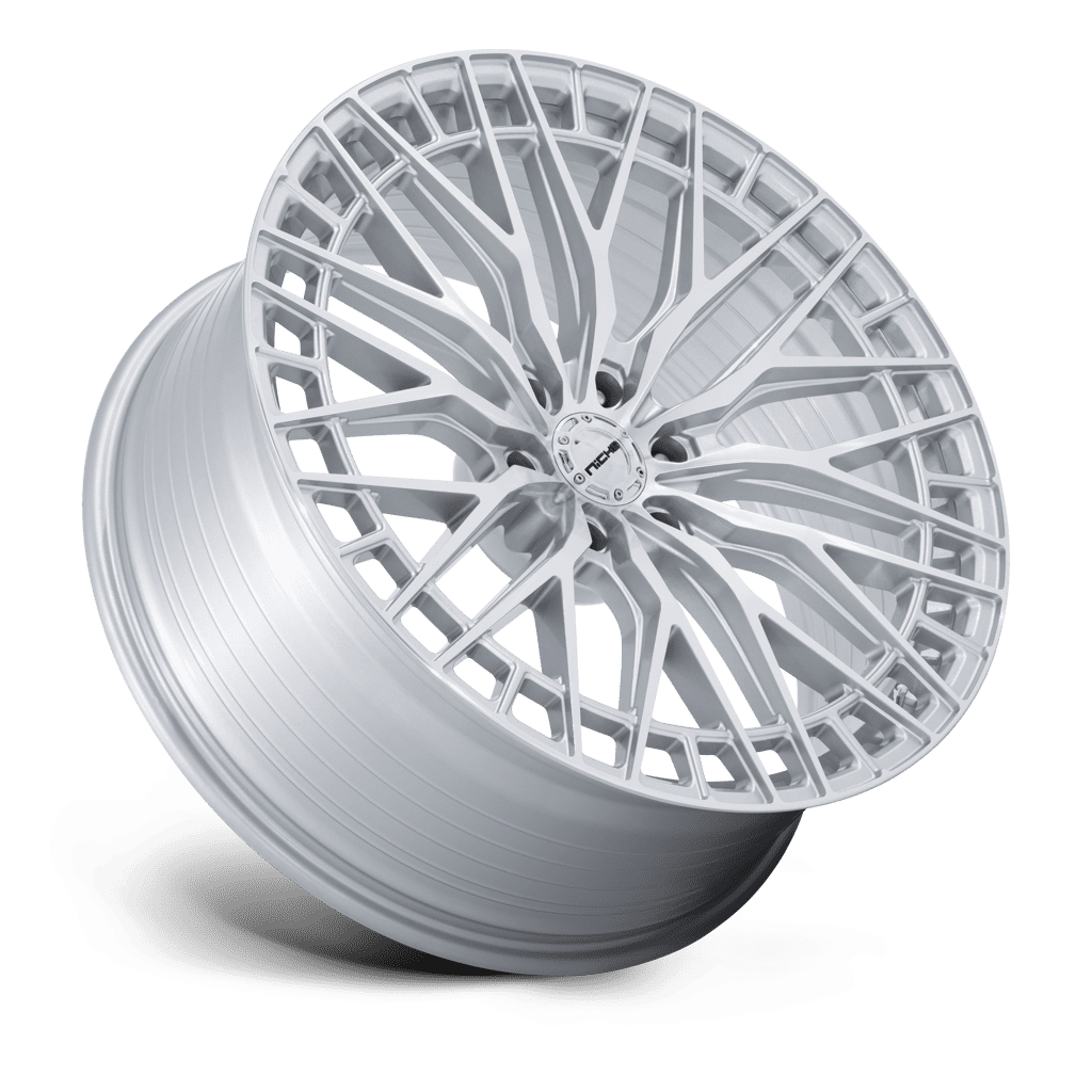 Felga aluminiowa NC288 GENOA Gloss Silver W/ Machined Face NICHE ROAD WHEELS - obrazek 3