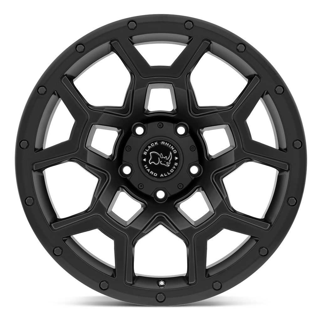 Felga aluminiowa OVERLAND Matte Black BLACK RHINO - obrazek 2
