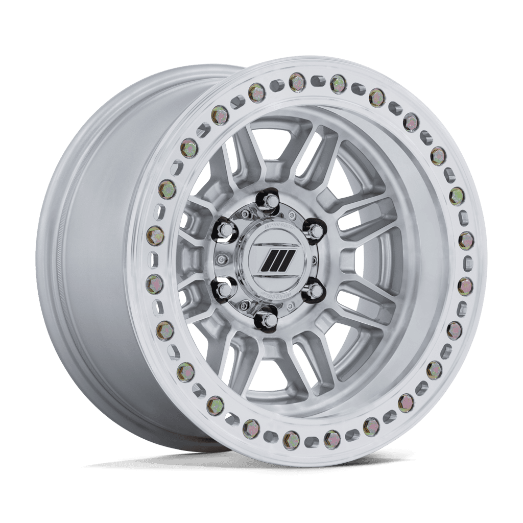 Felga aluminiowa PA208 EQUALIZER BL Gloss Silver W/ Machined Face PRO COMP