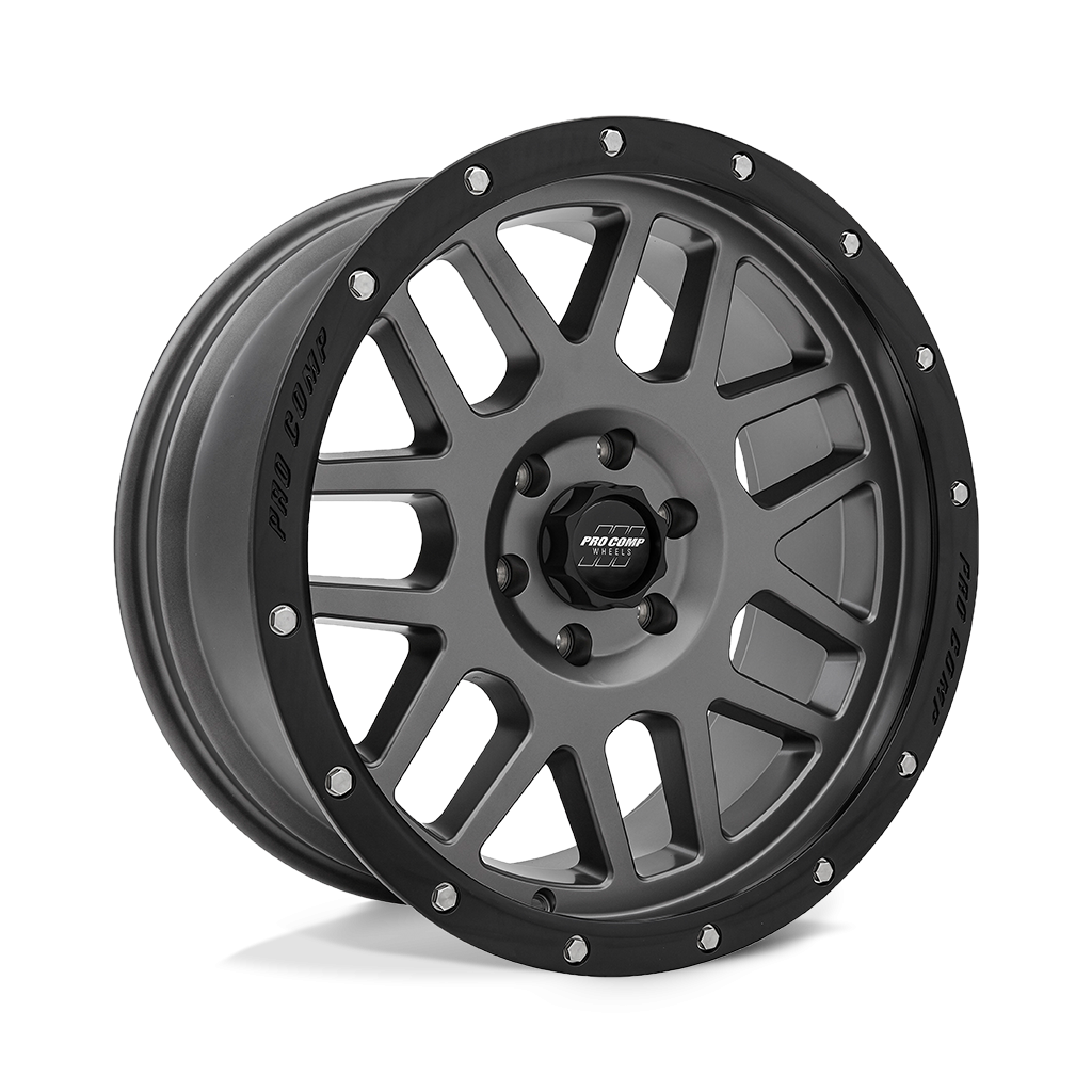 Felga aluminiowa PA40 VERTIGO Dark Gray W/ Black Lip PRO COMP