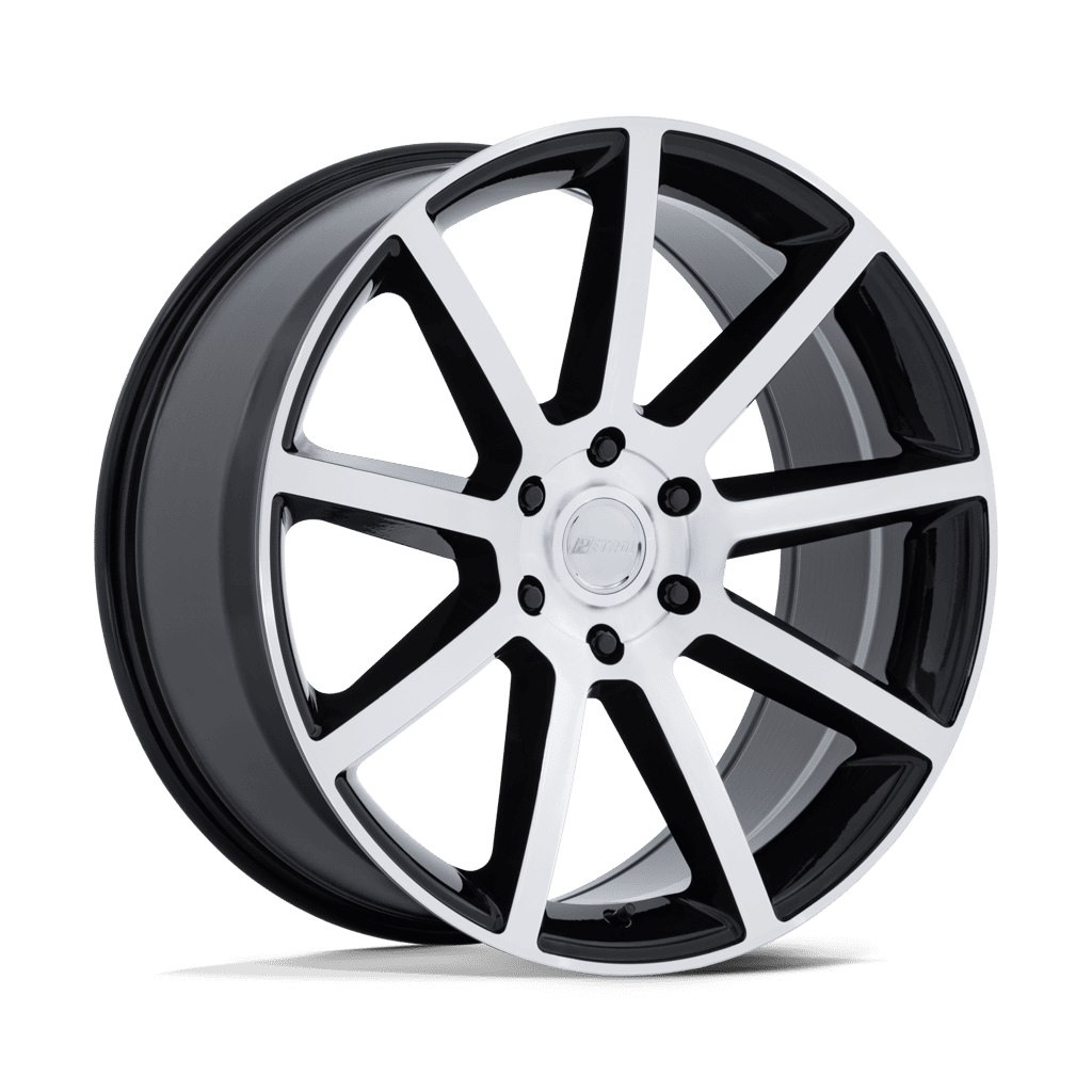 Felga aluminiowa PE007 P6E Gloss Black Machined PETROL