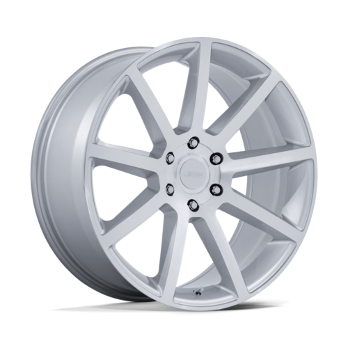 Felga aluminiowa PE007 P6E Gloss Silver W/ Machined Face PETROL