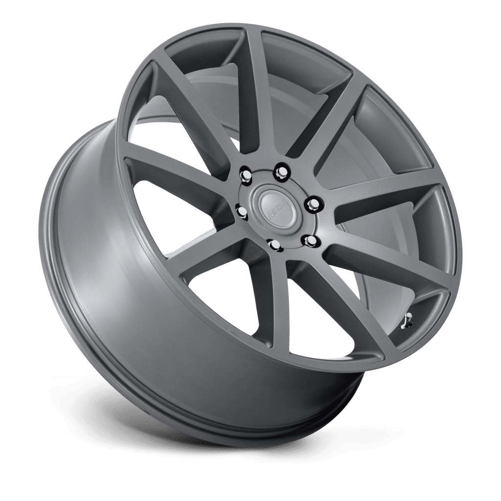 Felga aluminiowa PE007 P6E Matte Gunmetal PETROL - obrazek 3