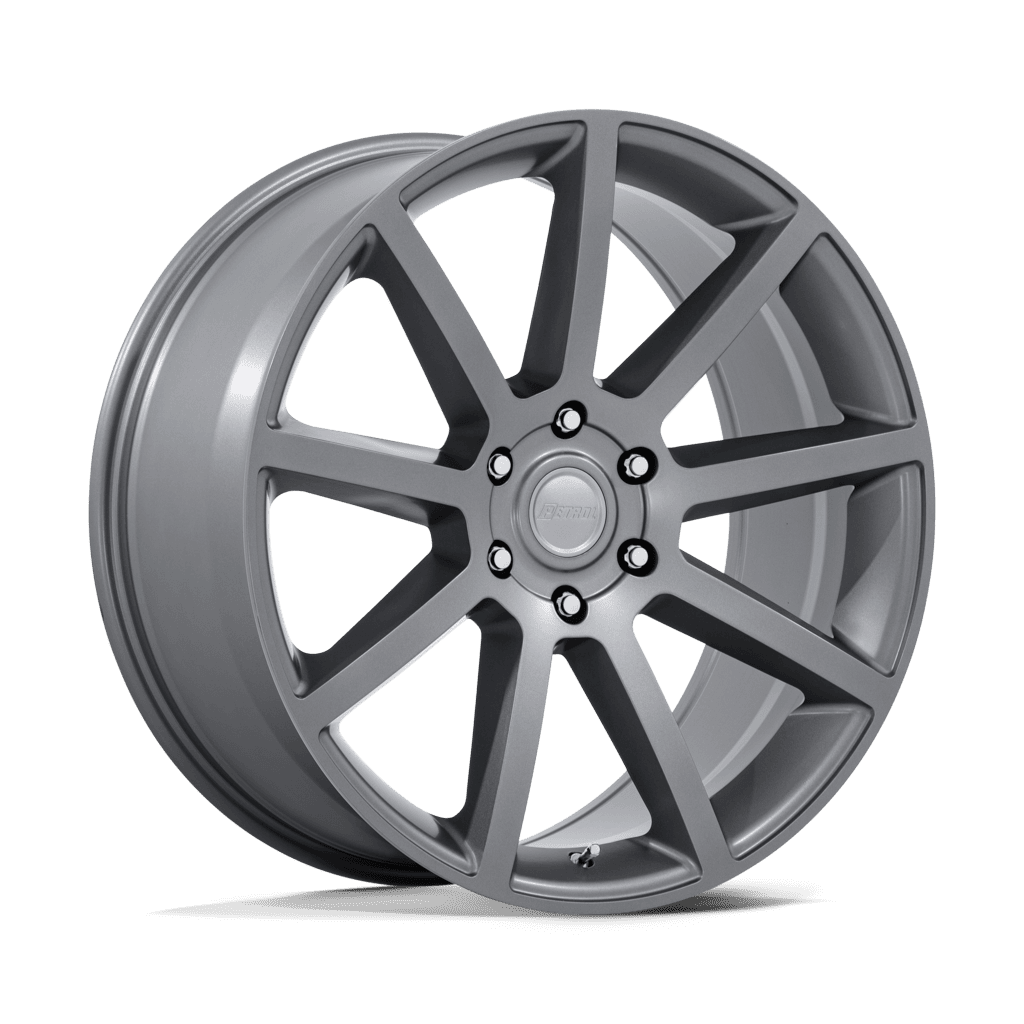 Felga aluminiowa PE007 P6E Matte Gunmetal PETROL