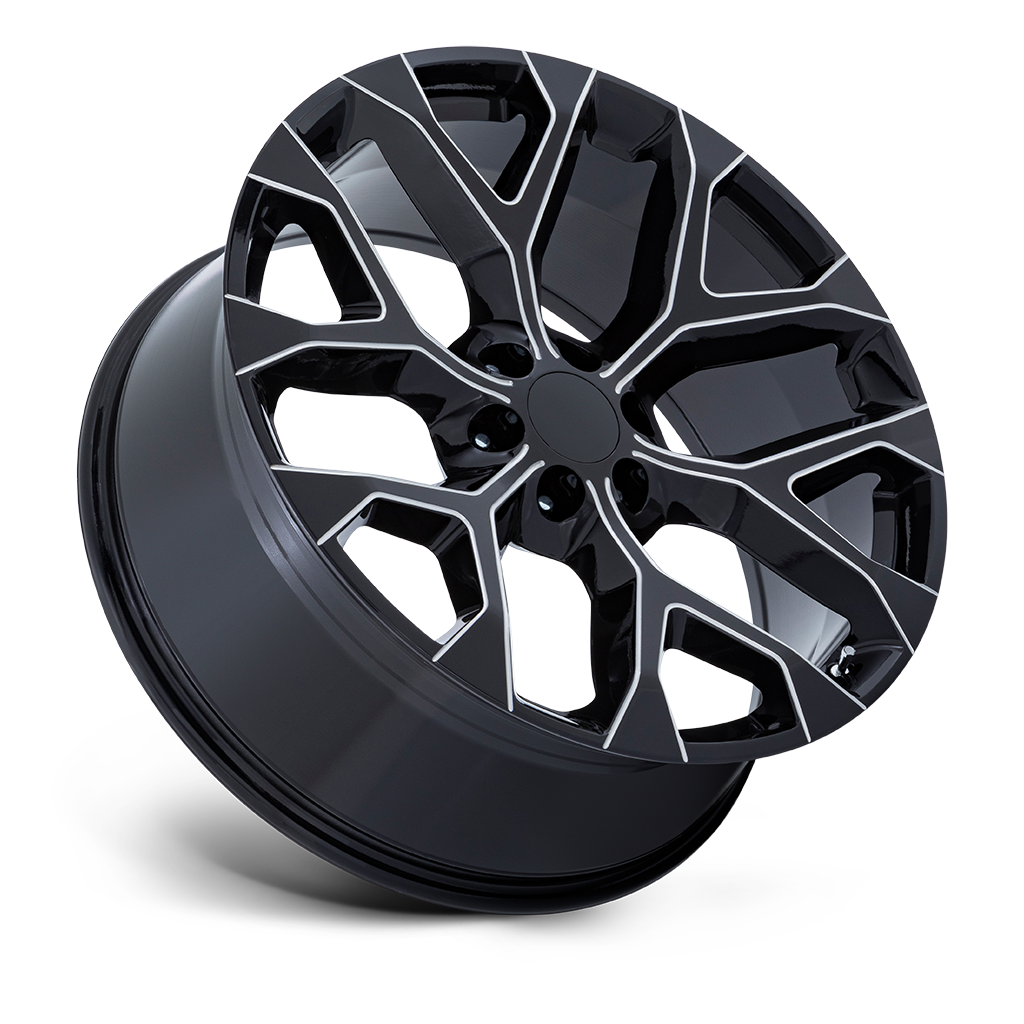 Felga aluminiowa PR177 Gloss Black W/ Machined Face PERFORMANCE REPLICAS