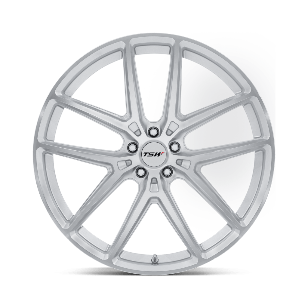 Felga aluminiowa TW006 IMOLA Gloss Silver W/ Machined Face TSW - obrazek 2