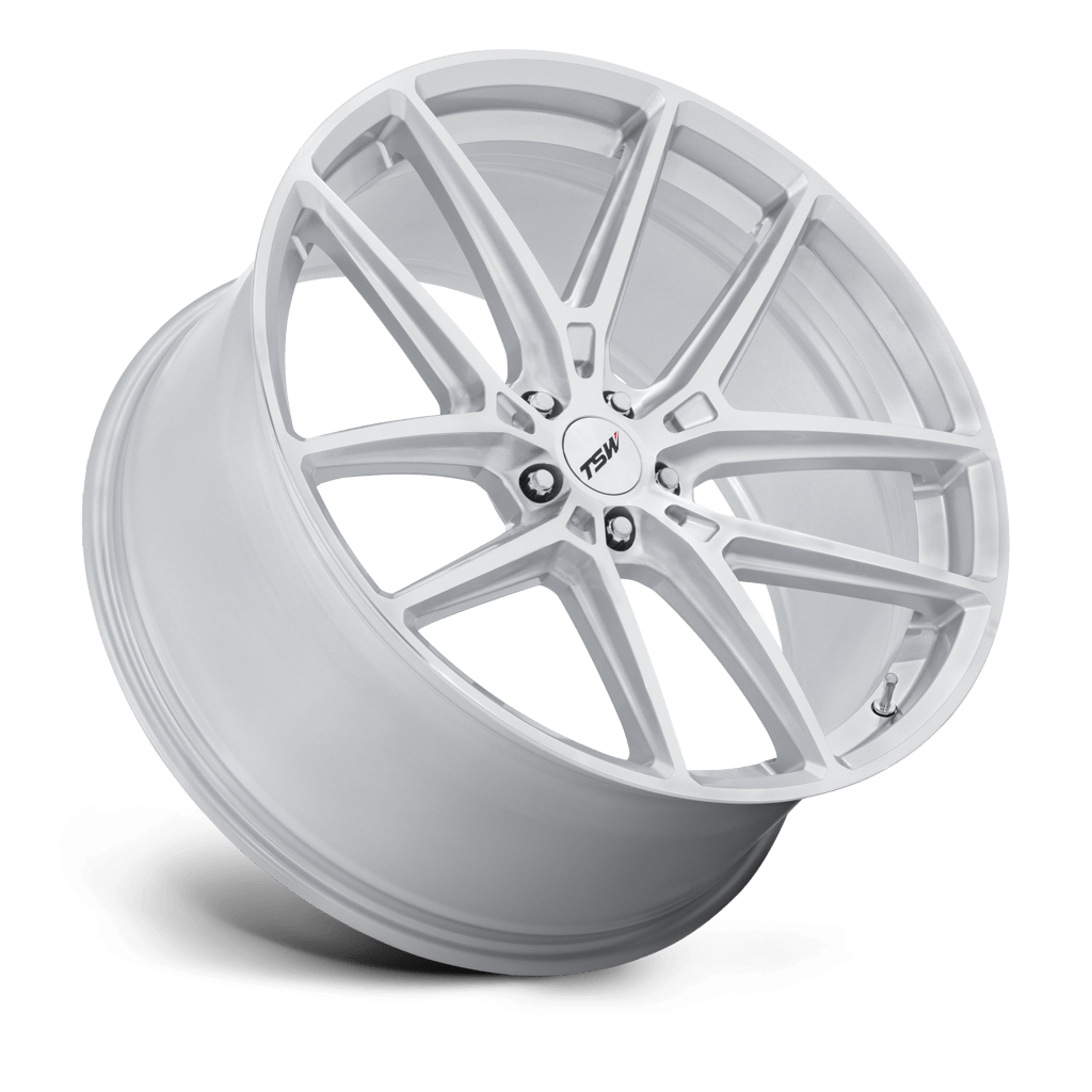 Felga aluminiowa TW006 IMOLA Gloss Silver W/ Machined Face TSW - obrazek 3