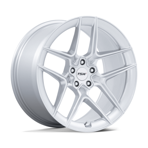 Felga aluminiowa TW008 SLIPSTREAM Gloss Silver W/ Machined Face TSW