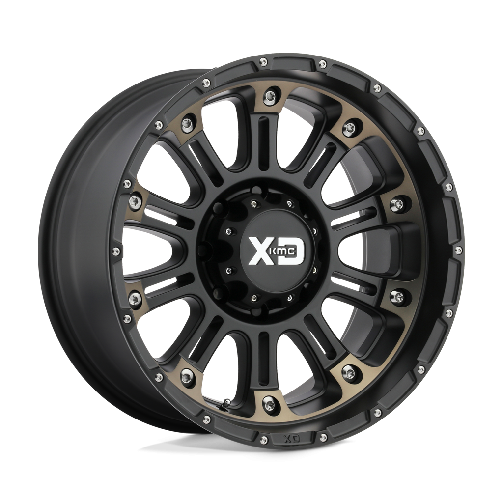 Felga aluminiowa XD829 HOSS II Satin Black Mach W/ Dark Tint XD SERIES