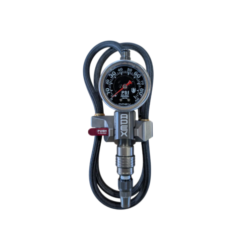 Inflator powietrza ze wskaźnikiem 0-90 PSI Apex