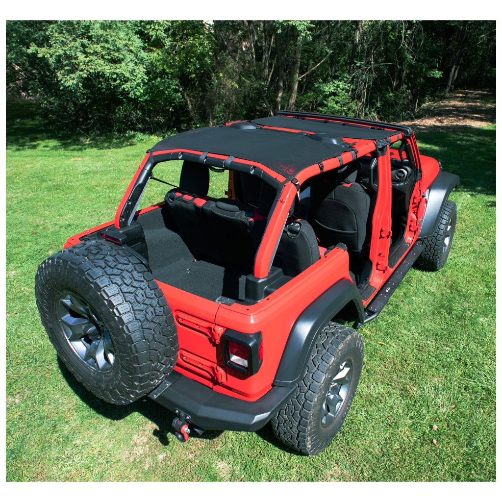 Mesh Bimini Top Plus z uchwytami do wsiadania MasterTop - obrazek 3