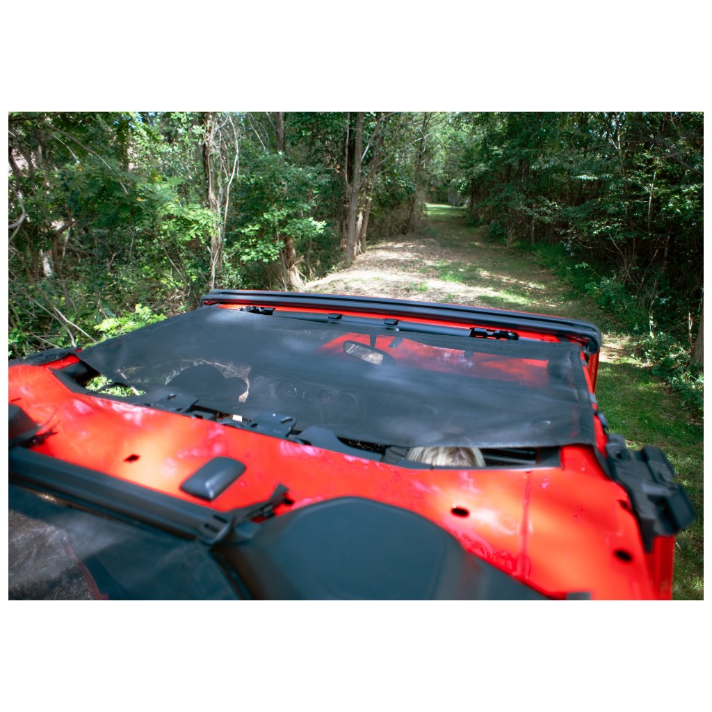 Mesh Bimini Top Plus z uchwytami do wsiadania MasterTop - obrazek 4