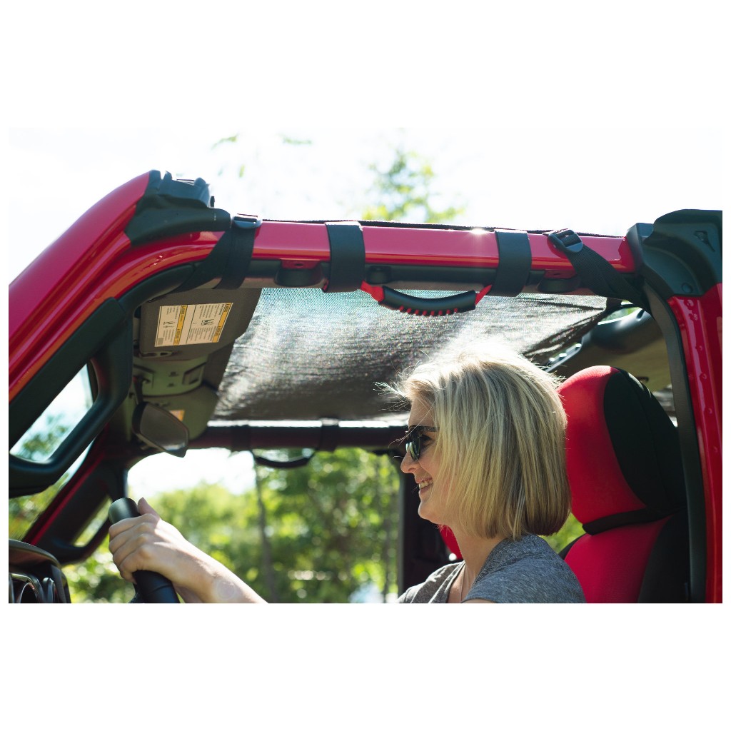 Mesh Bimini Top Plus z uchwytami do wsiadania MasterTop - obrazek 5