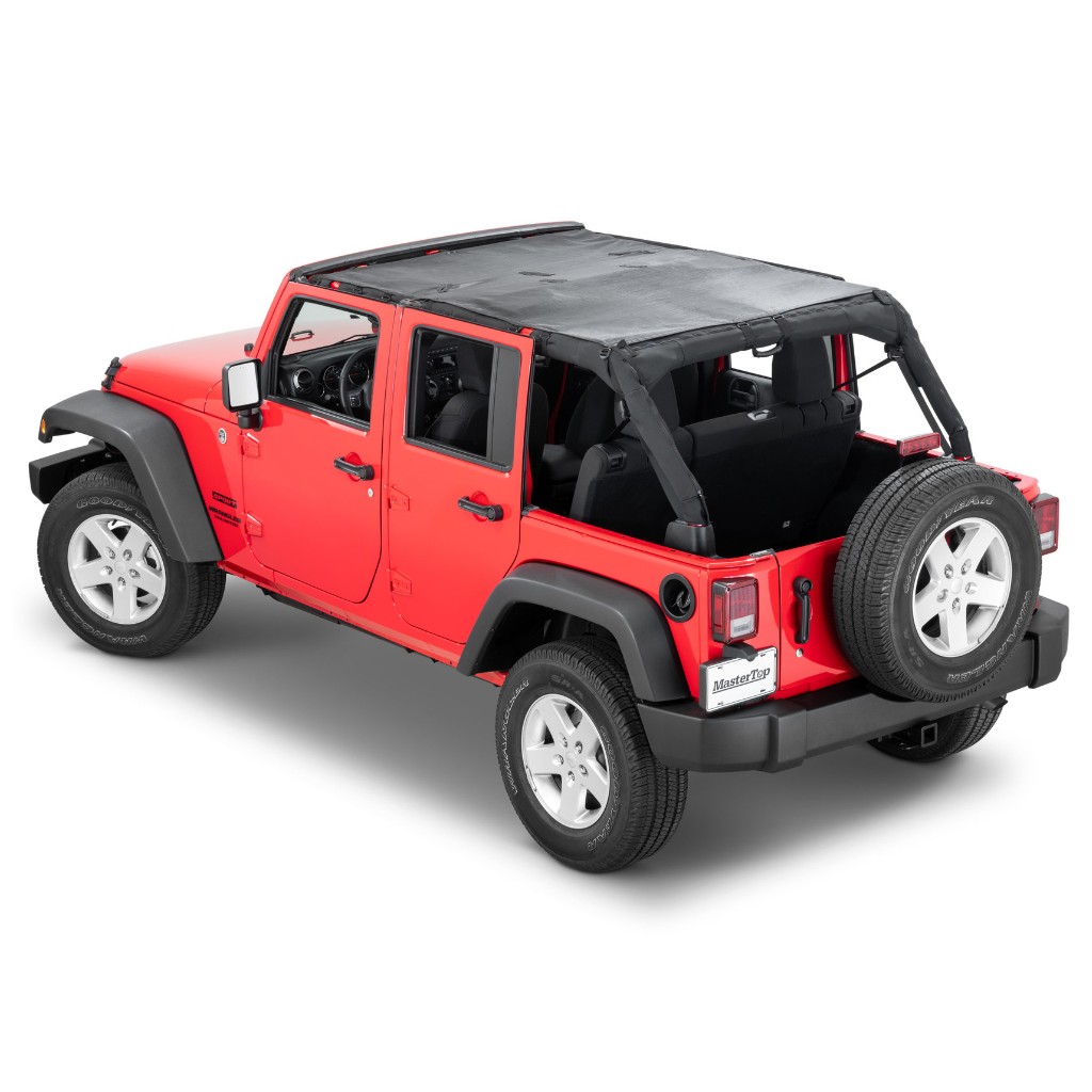 Mesh Bimini Top Plus z uchwytami do wsiadania MasterTop - obrazek 2