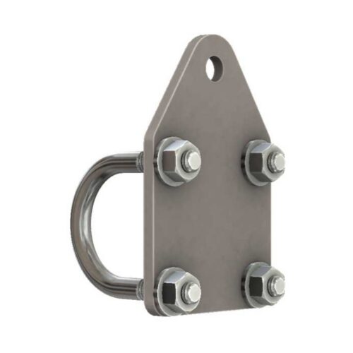 Mocowanie amortyzatora skrętu płaskie do drążka kierowniczego Barnes 4WD 1-1/2″