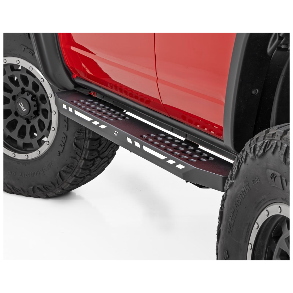 Progi, stopnie boczne Rough Country AC2 CrewMax - obrazek 2