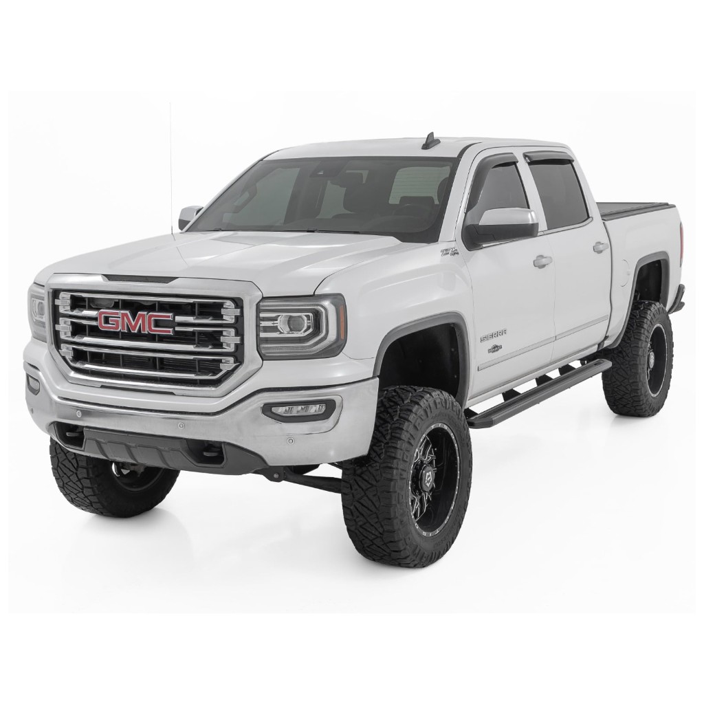 Progi, stopnie boczne Rough Country Multi-Color LED Crew cab - obrazek 3