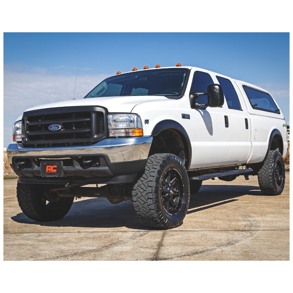 Progi, stopnie boczne Rough Country TR2 Crew cab - obrazek 4