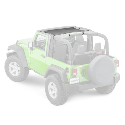 ShadeMaker Mesh Bimini Top Czarny MasterTop