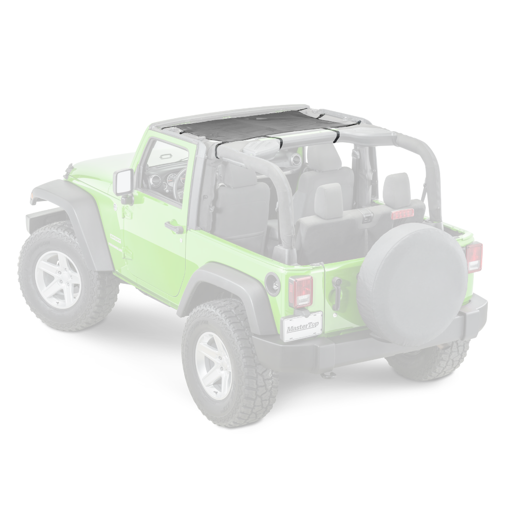 ShadeMaker Mesh Bimini Top Czarny MasterTop
