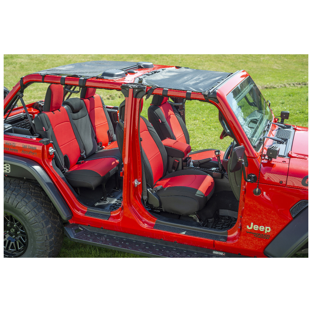 ShadeMaker Mesh Bimini Top Plus Czarny MasterTop - obrazek 5