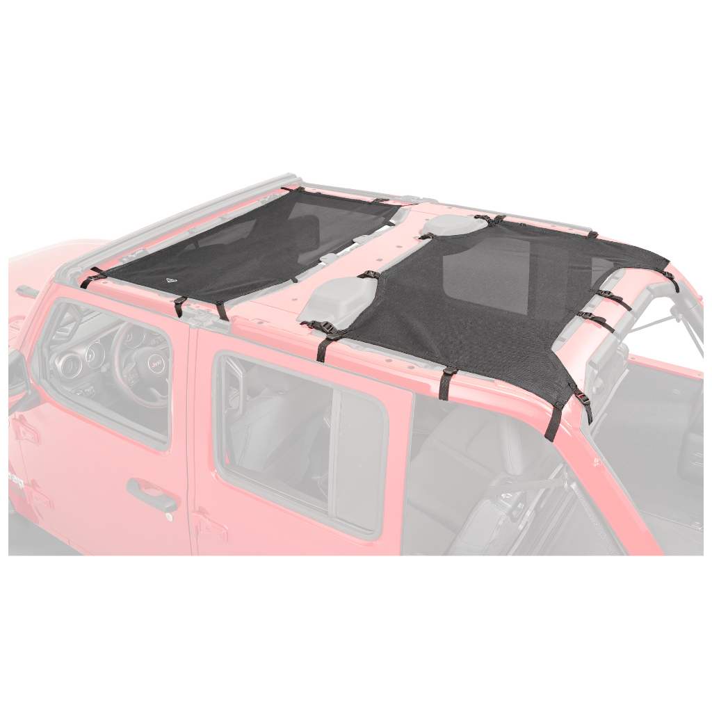 ShadeMaker Mesh Bimini Top Plus Czarny MasterTop