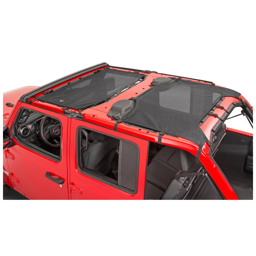 ShadeMaker Mesh Bimini Top Plus Czarny MasterTop - obrazek 2