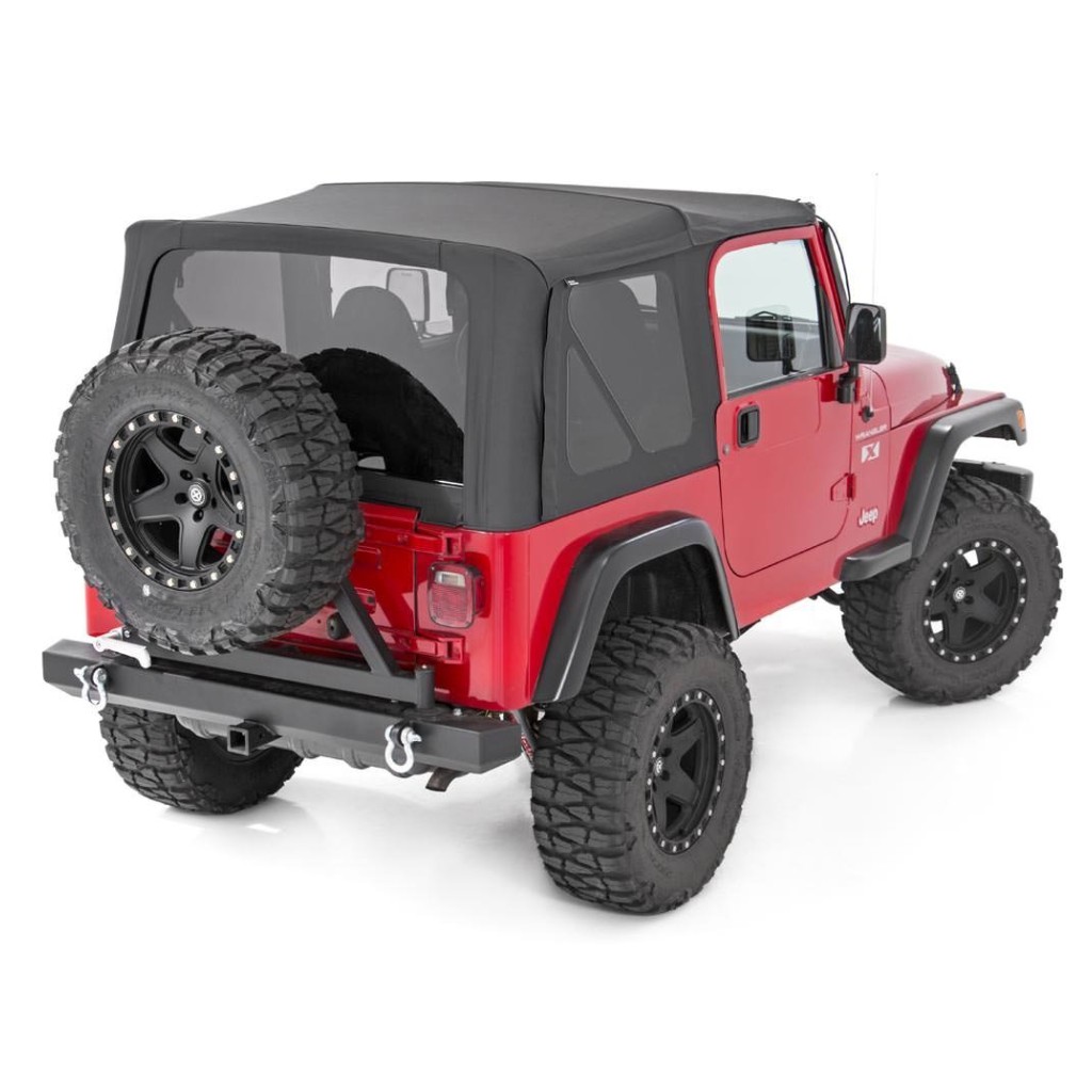Soft top Black Denim Rough Country Drzwi Pełne - obrazek 2
