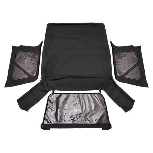 Soft top Black Denim Rough Country Drzwi Pełne