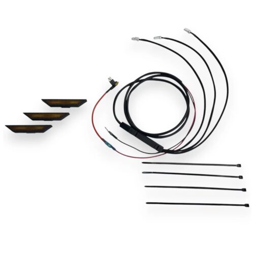 Światła obrysowe amber LED do grilla Vice Design Laramine
